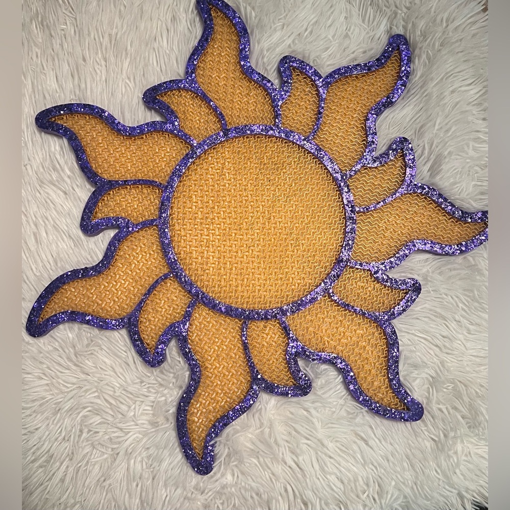 Disney Tangled inspired Rapunzel Flower Shaped 3D printed pin board